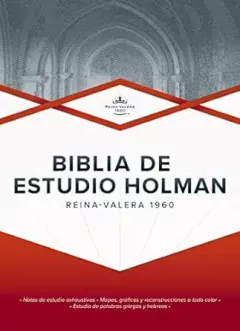 Biblia de Estudio Holman Reina Valera 1960 Tapa Dura MHI8350 - comprar en línea