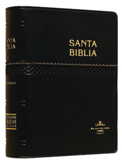 Biblia Reina Valera 1960 Tamaño Bolsillo Letra Chica Vinil Negro [RVR022]