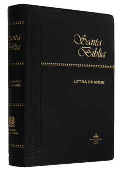 BIBLIA LETRA GRANDE VINIL NEGRO RVR042C - comprar en línea