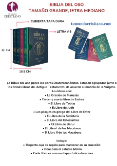 BIBLIA DEL OSO 4 TOMOS (LUB7971)