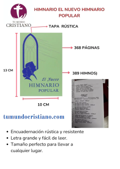 HIMNARIO POPULAR LETRA (sujeto a disponibilidad) LMH32011 DA