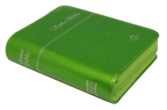 Biblia Reina Valera 1960 Tamaño Bolsillo Letra Mediana Imitación Piel Verde [RVR025cZTI] - Tu Biblia