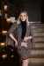 Conjunto saia + casaco capa Social Puly Romana