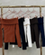 Blusa ombro a ombro tricô Ester - loja online