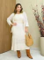Conjunto tricô cardigan alongado saia midi Aurelia - Bliss Woman