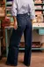 Calça Jeans Wide Leg Azul escuro Lina - comprar online