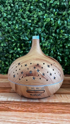 Aromatizador Umidificador Ultrassônico 400ml - Ponta Fina com Estrelas