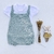 KIT Macacão Romper flores do campo Verde Cidreira + Body de poá
