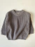 BLUSA TRICOT INFANTIL | CINZA - comprar online