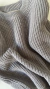BLUSA TRICOT INFANTIL | CINZA - Brotinho Baby Store