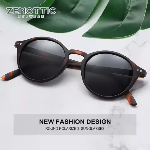 Zenottic moda polarizada óculos de sol das mulheres dos homens marca designer r