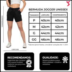 Bermuda Jogger Sarja Curta Feminina Várias Cores - KS Casual