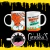 CANECA XÍCARA BOCÃO PERSONAGENS ANSIEDADE DIVERTIDAMENTE