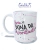 CANECA XÍCARA NAMORADOS SRA. DONA DA VERDADE ROSA 11 na internet