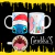 CANECA XÍCARA BOCÃO PERSONAGENS LILO STITCH NATAL - comprar online