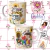 CANECA XÍCARA DIA DAS MÃES ATIPÍCAS GIRASSOIS QUEBRA CABEÇA - Canelika's Canecas Personalizadas