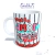 CANECA XÍCARA NAMORADOS VOCÊ O AMOR DA MINHA VIDA ESCOVINHAS 30 - comprar online