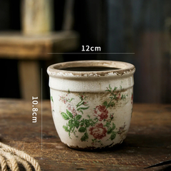 Vaso Francês em Cerâmica Vintage na internet