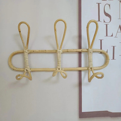 Cabideiro de Parede em Rattan | RattanVibe