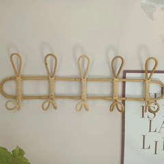 Cabideiro de Parede em Rattan | RattanVibe - comprar online