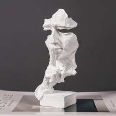Escultura Nordic Decorativa - Silêncio | Não veja | Não ouça - comprar online