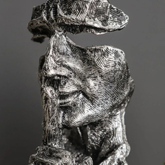 Escultura Nordic Decorativa - Silêncio | Não veja | Não ouça - comprar online