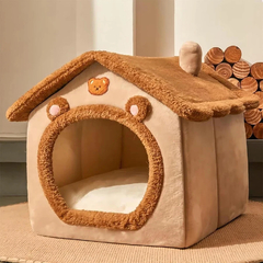 Imagem do Casinha Pelúcia para Pet Porte Pequeno | Cães E Gatos