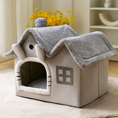 Casinha Pelúcia Orelha para Pet | Cães e Gatos - loja online