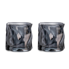 Conjunto Copo Whisky Wave 2 peças