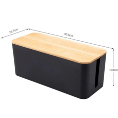 Caixa Organizadora de Fios Bambu | BamBoho - comprar online