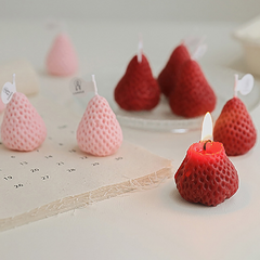 Kit Velas Aromáticas Morango 4 Peças - comprar online