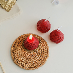 Kit Velas Aromáticas Morango 4 Peças - loja online