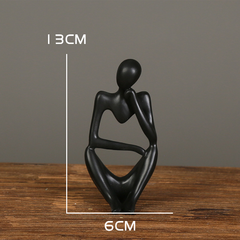 Escultura Nordic Decorativa Pensador - MaraviLar