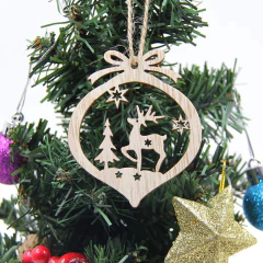 Conjunto 12 peças Enfeite para Árvore de Natal em MDF na internet