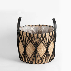 Imagem do Cesto Cachepot Trançado em Vime | RattanVibe