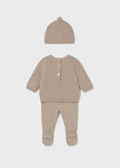 conj. polaina y gorro tricot en internet