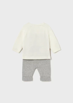 Conj. pantalón largo tricot - ulaulababyshop