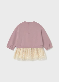 Vestido combinado tul en internet