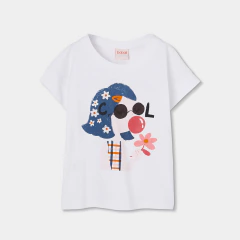 Camiseta punto de niña bci