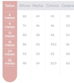 Pelele punto diadema tul - tienda online