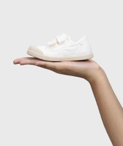 ZAPATOS LONA VELCRO S10333 blancos - tienda en línea