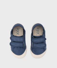 Imagen de ZAPATOS LONA VELCRO S10333 marino