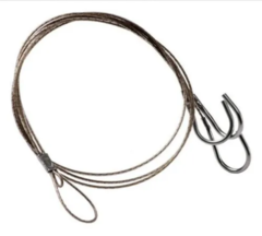 Cabo De Aço Suporte Para Pendurar Plantas 80cm - Jardim Toque de Mãe