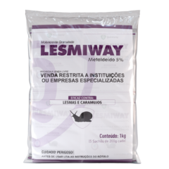 Lesmicida e Caramujicida LESMIWAY 200gr