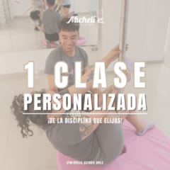 1 clase personalizada a elección - comprar online