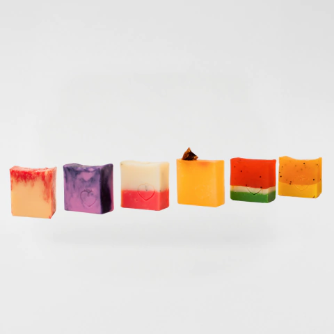 Kit 6 sabonetes vegetais - comprar online