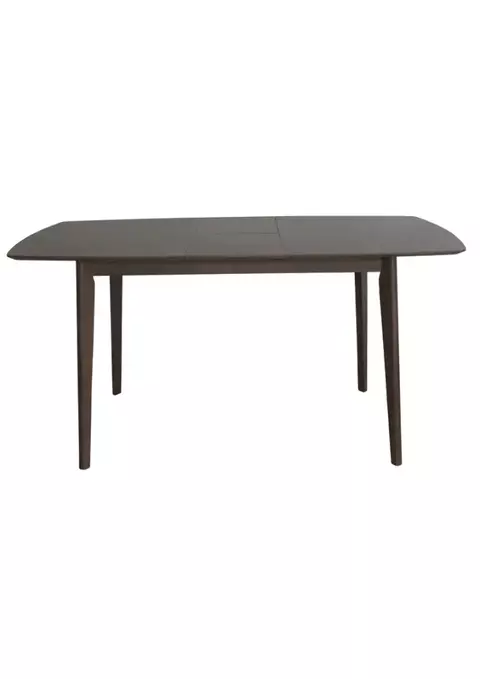Mesa extensible a 194cm de madera oscura