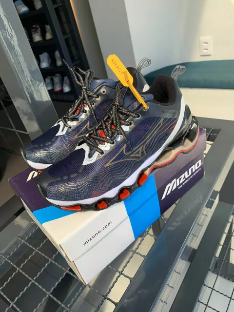 MIZUNO PROPHECY WAVE MARINHO/OURO