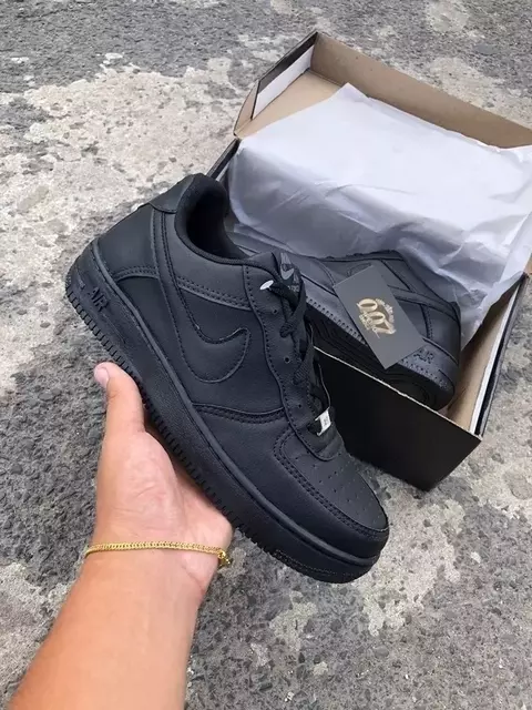 AIR FORCE 1 PRETO/PRETO