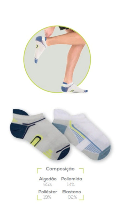 KIT 2 MEIAS PUXADOR MASCULINA - comprar online